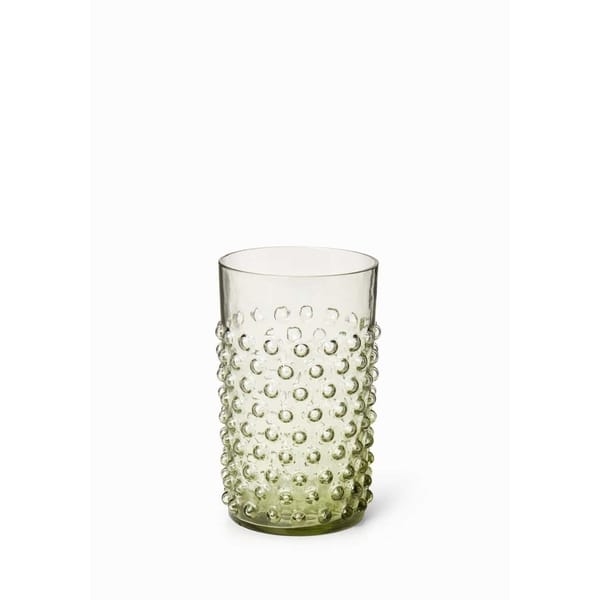 Green Dew Drop Tumblers - Set of 4