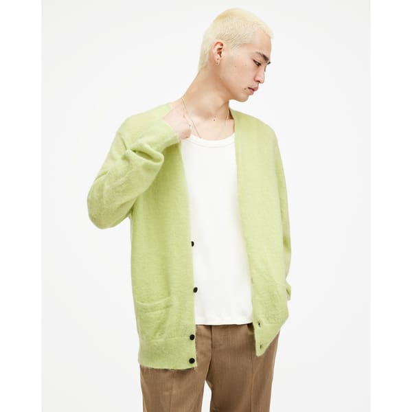 Kennedy V-Neck Brushed Cardigan