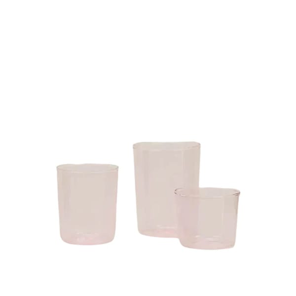 MAISON FLANEUR Essential Glassware - Set Of 4, Blush
