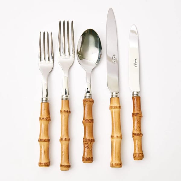 BAMBOO CUTLERY SET (5 PIECE)