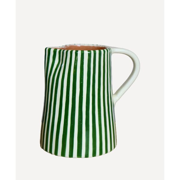 striped jug