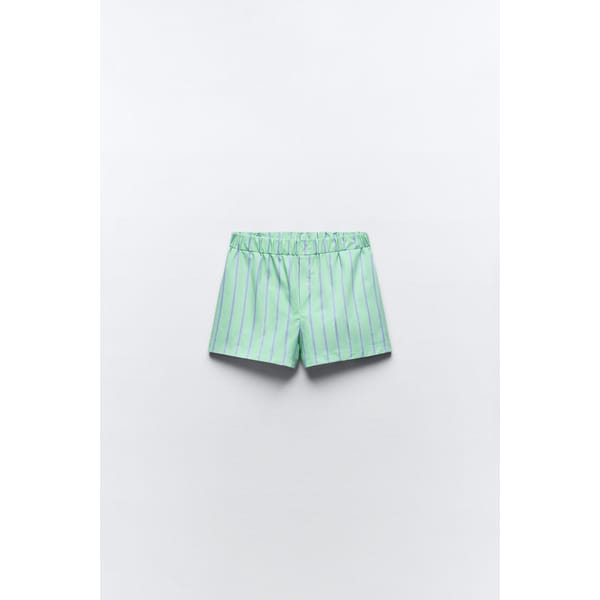 green strip boxer shorts