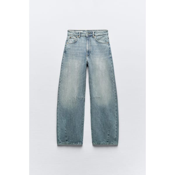 BAGGY BALLOON MID-RISE JEANS