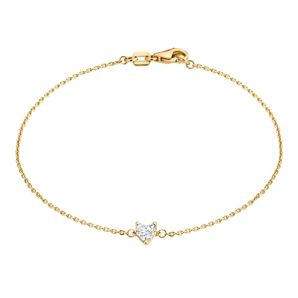 COUP DE CŒUR gold necklace with diamond