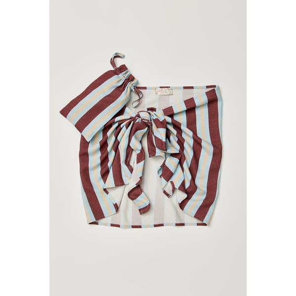 striped sarong skirt