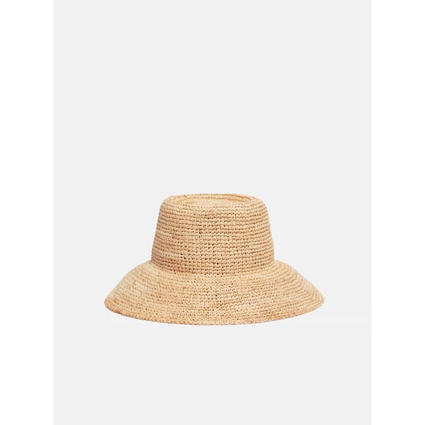 Straw Bucket Hat