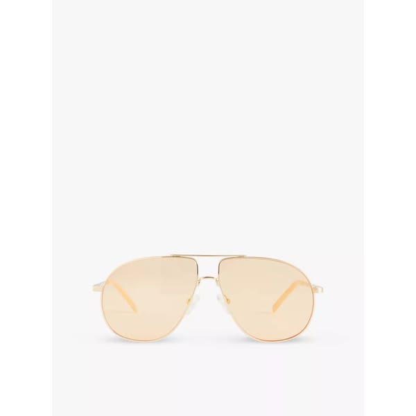 gold aviator sunglasses