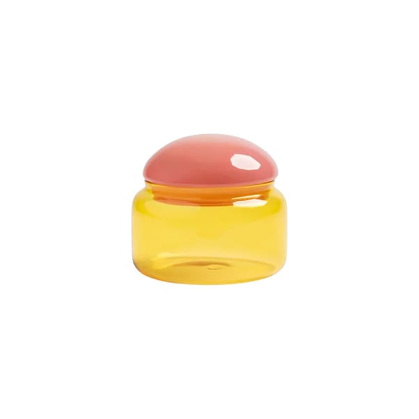 & KLEVERING yellow and pink puffy box