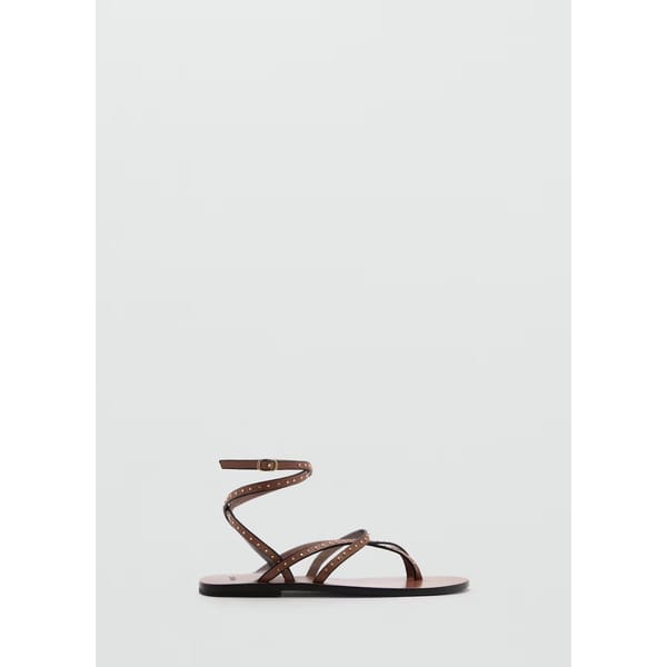 MANOG Leather straps sandals