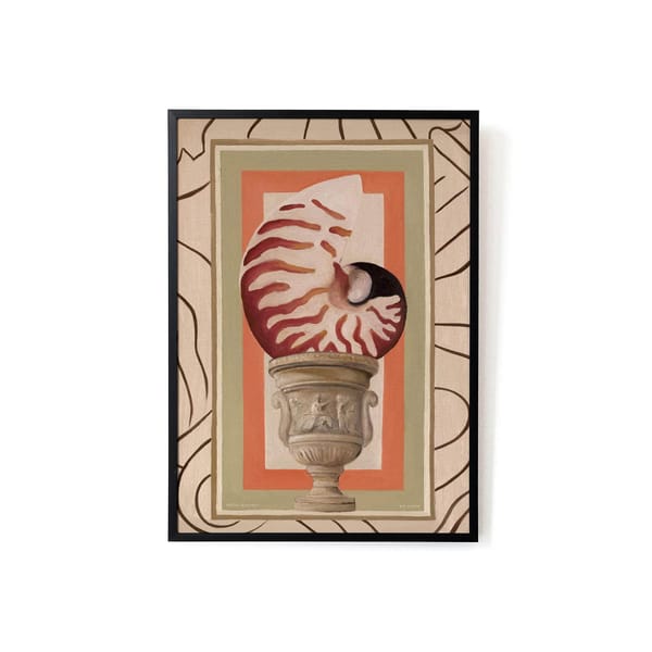 shell print artwork