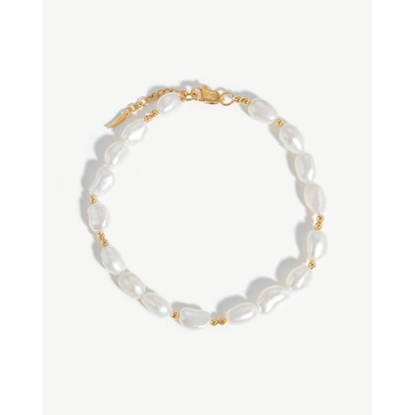 MISSOMA pearl beaded anklet