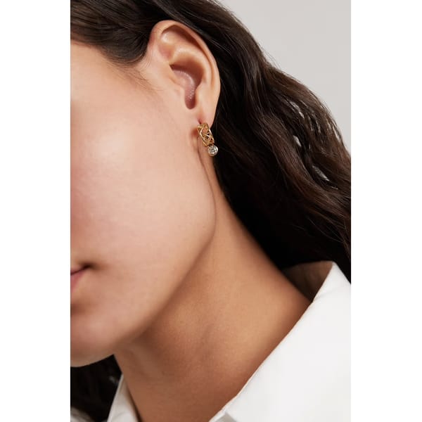 Pont des Arts 18-Karat Recycled Gold Laboratory-Grown Diamond Earrings