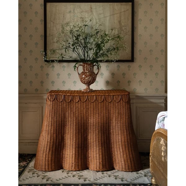 Rattan Adeline Console Table