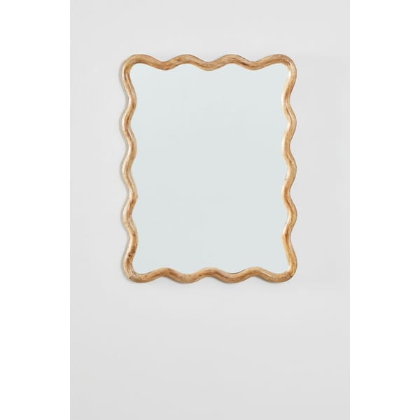 sklum Rectangular wall mirror in mango wood (48x62 cm) Gilliam