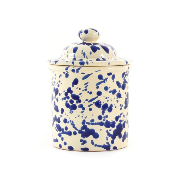 SOUS CHEF puglia blue splattered jar