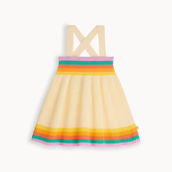 Bay - Rainbow stripe Knitted Sun Dress