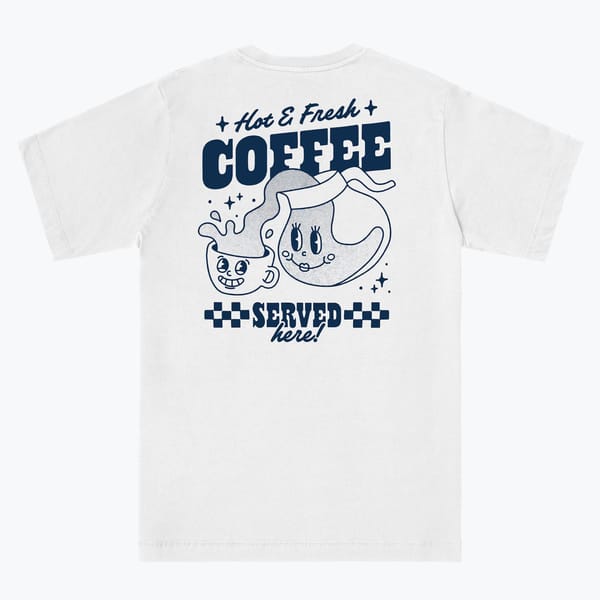 Hot & Fresh Coffee T-Shirt