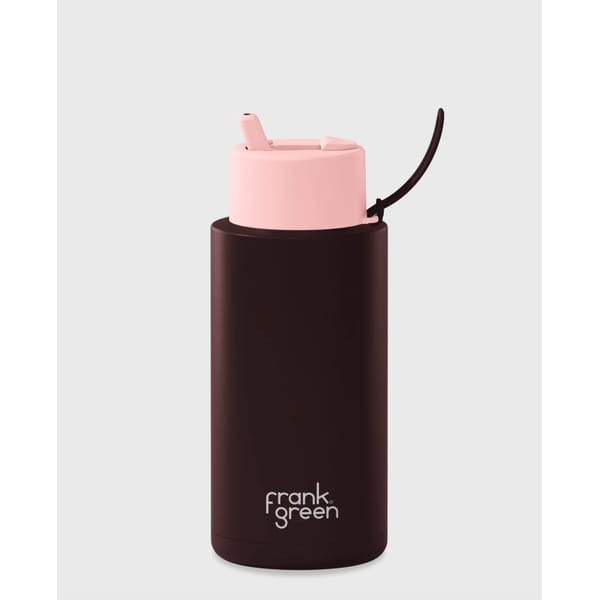 brown FRANK GREEN Ceramic Reusable Bottle