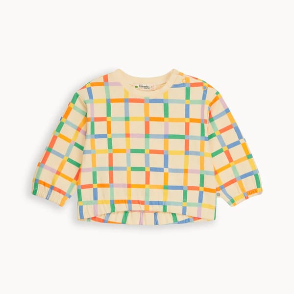 Manta - Rainbow Grid Sweatshirt