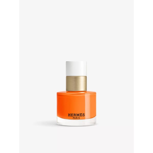 orange hermes nail varnish