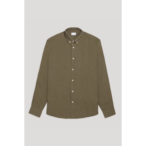 khaki The Linen Shirt