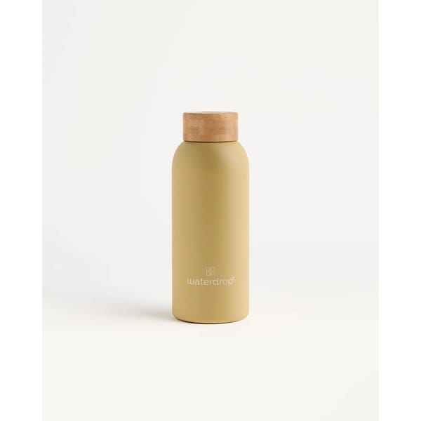 yellow WATERDROP Thermo Steel bottle