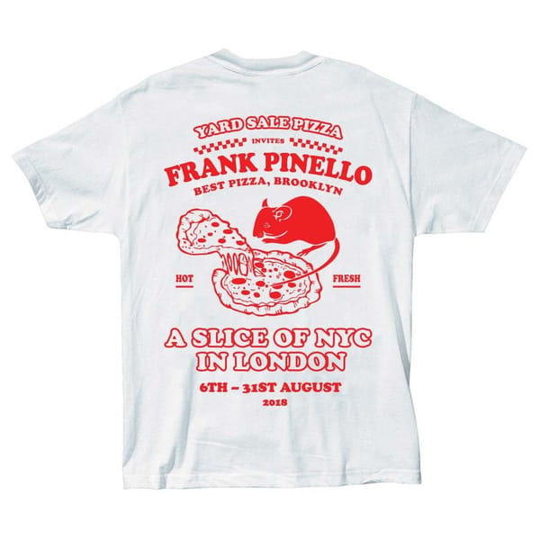 Frank Pinello Collab T – Design by Al Porto & John Bigmun