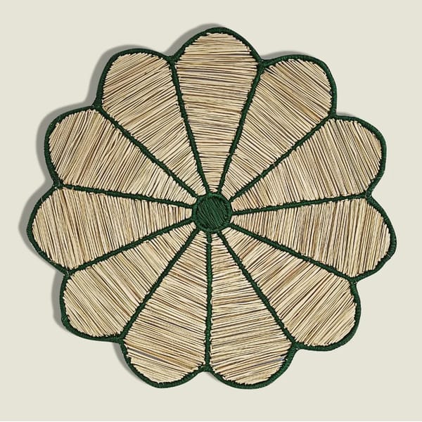 THE COLOMBIA COLLECTIVE Conchita Woven Placemats (Set of 2)