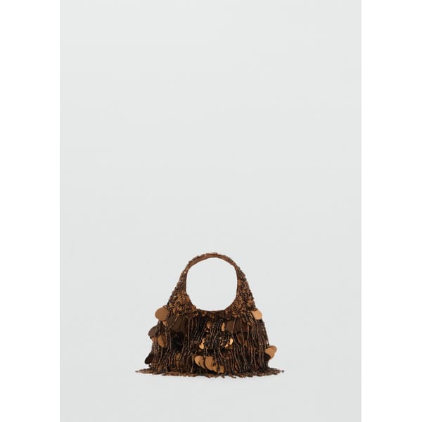 MANGO Beaded handbag