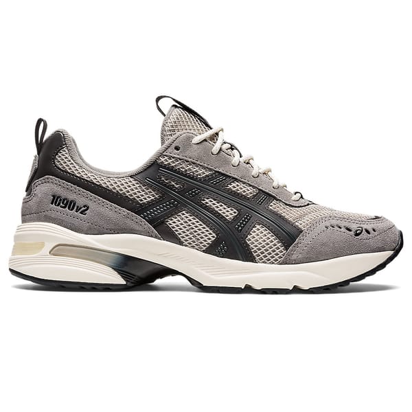 GREY ASICS GEL-1090v2 TRAINERS