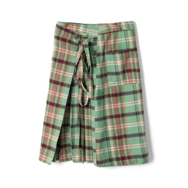 DAMSON MADDER kat kilt - green check