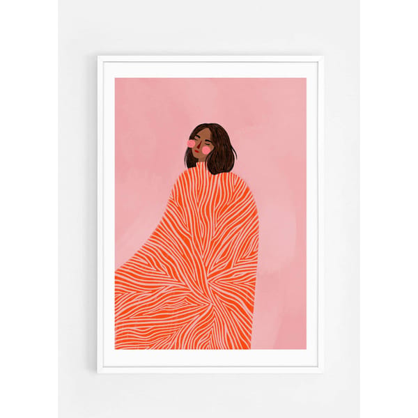 decollective The woman with the swirls Print £39.00