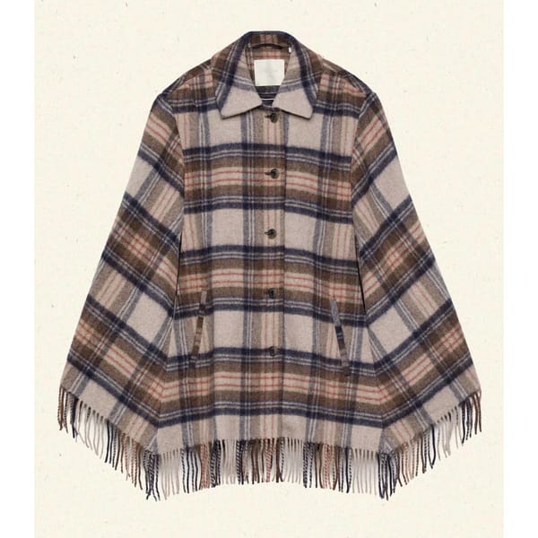 tartan cape