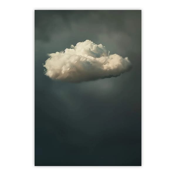 MONCASSO Vintage Cloud Print