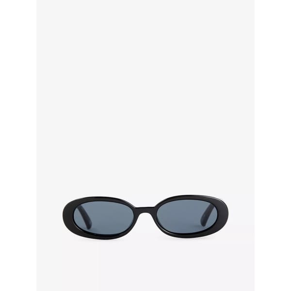 SELF LE SPECS Outta Love oval-frame plastic sunglasses