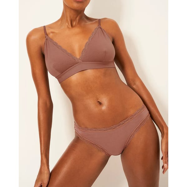 model wearing STRIPE & STARE The Original Knicker Four Pack