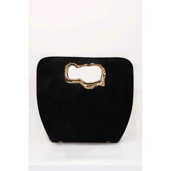 Calliope Black Saffiano BAG