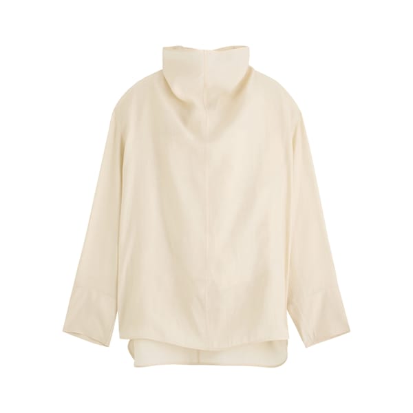 TOTEME Draped woven blouse