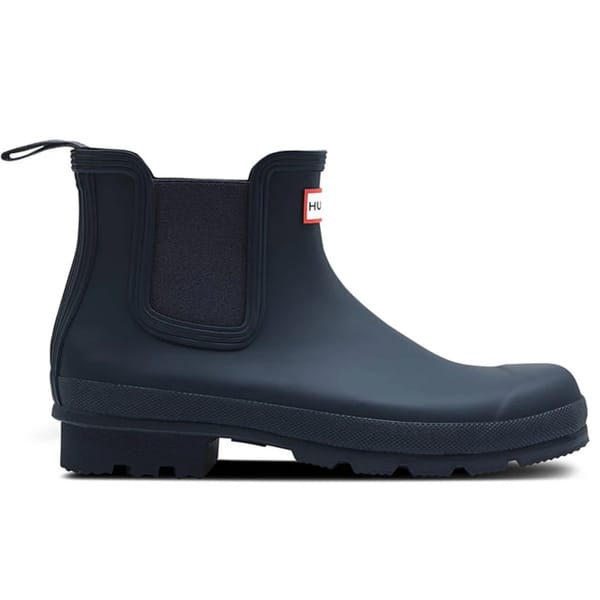Hunter Mens Navy MFS9116RMA-NVY Original Chealsea Boots