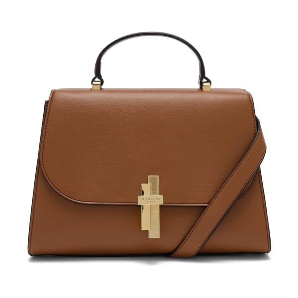 Maddox Top Handle brown bag