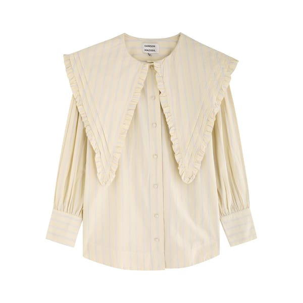 DAMSON MADDER New Season Sandy striped cotton blouse
