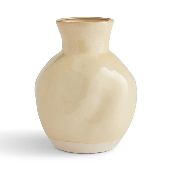 DUNELM Reactive Glaze Ceramic Traditional Vase