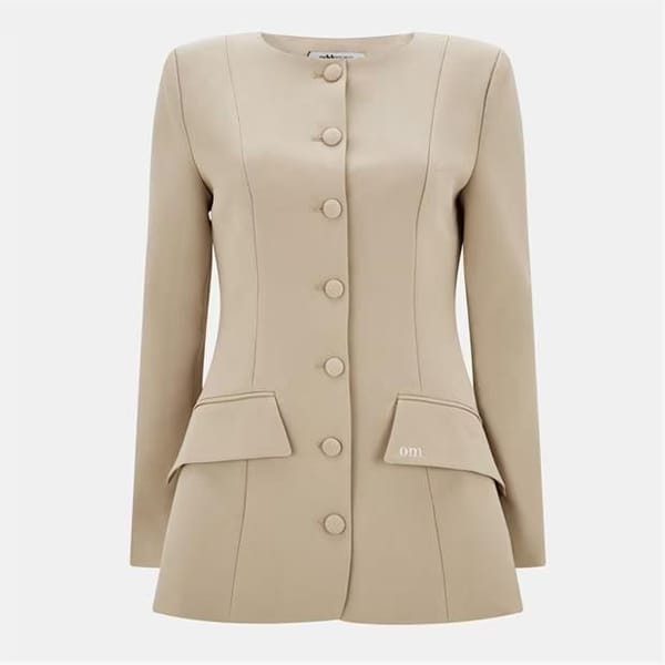 ODD MUSE Tailored Button Down Blazer