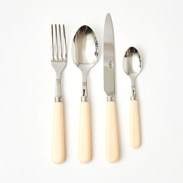 MRS ALICE Ivory Cutlery Set (4 Piece)