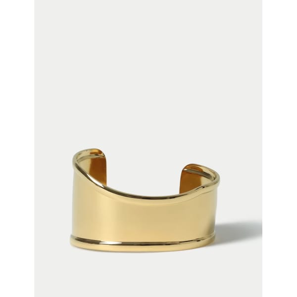 GOLD asymmetric Wave Cuff