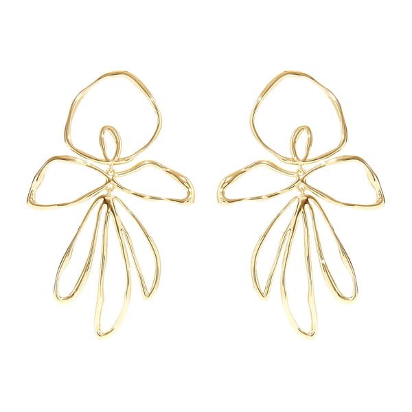 Sade Earrings Gold Gold Dangle Earrings