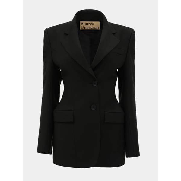 SOURCE UNKNOW Poldo Hourglass Blazer