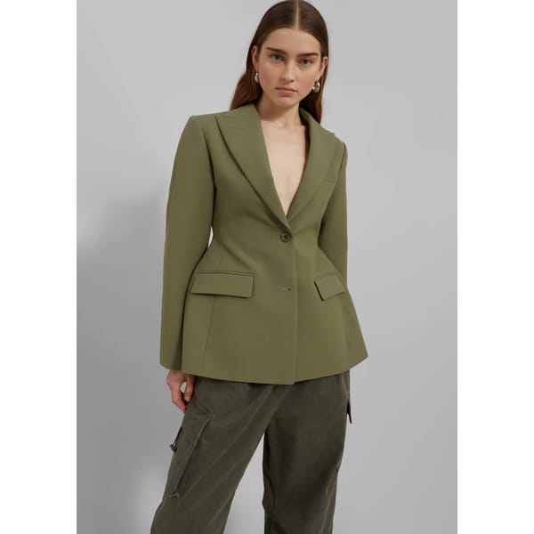 TFS Colette Hourglass Blazer - Khaki