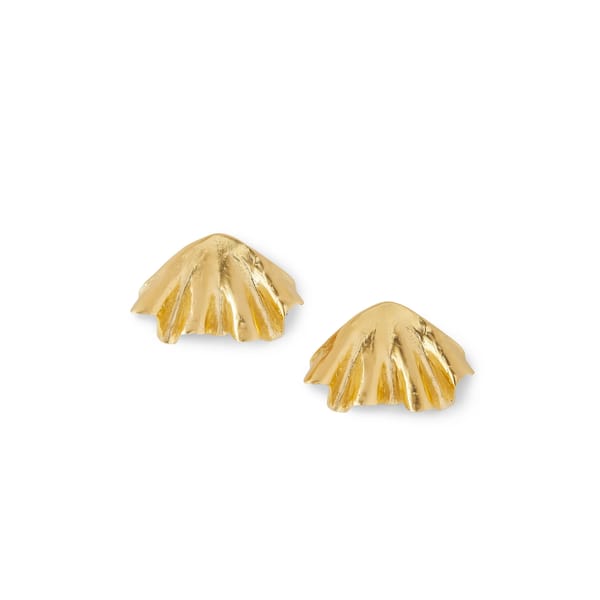 gold Cascade Earrings
