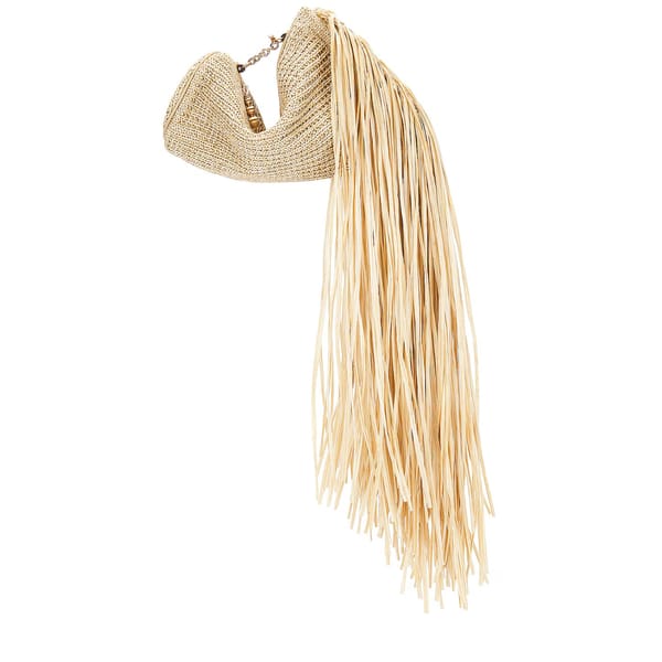 raffia Viera Clutch Cult Gaia